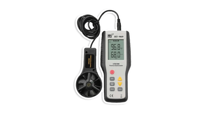 การวัดอัตราการไหลด้วยการวัดความเร็วลม