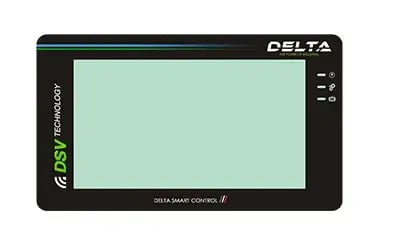ปั๊มลมสกรูเดลต้าใช้งานง่ายผ่านหน้าจอระบบ Touch Screen