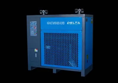 Refrigerated Air Dryer : (เครื่องทำลมแห้งแบบใช้น้ำยาทำความเย็น)