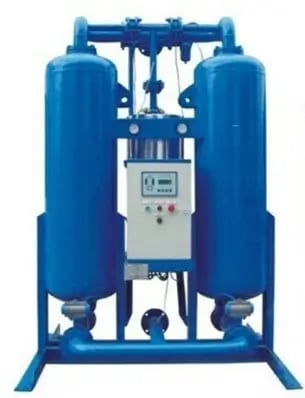 DesiccantAir Dryer : (เครื่องทำลมแห้งแบบใช้เม็ดสารดูดความชื้น)