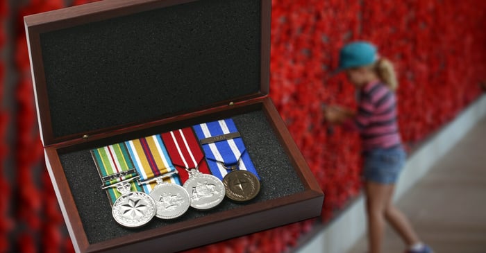 Jerrah Medal Case