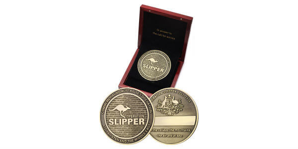 OP Slipper Medallion