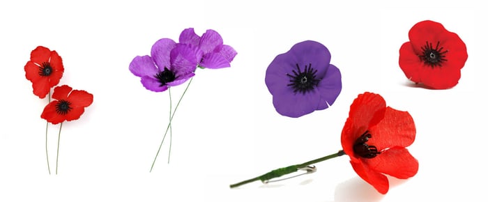 Fabric-Poppies