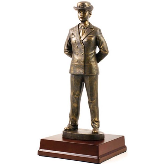 Female Navy Officer Figurine