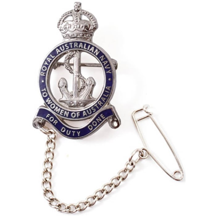 First World War RAN Female Relatives Badge In Box