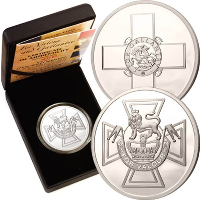 For Valour and Galantry Medallion