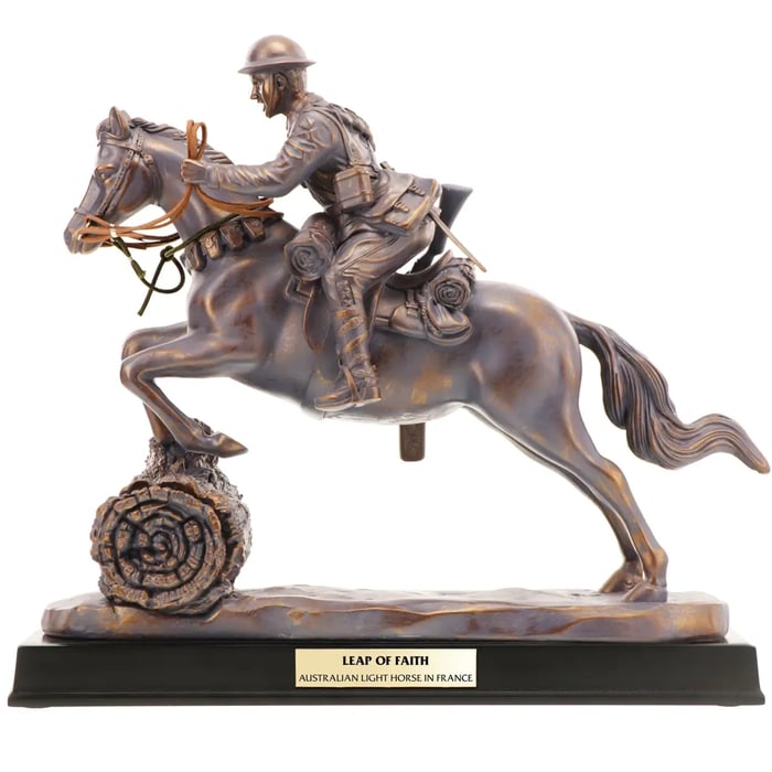 Leap of Faith Light Horse Figurine Full size