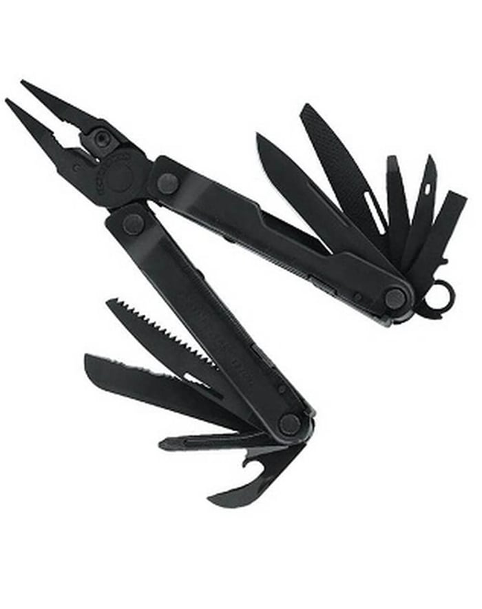 Leatherman Black Rebar with MOLLE Sheath