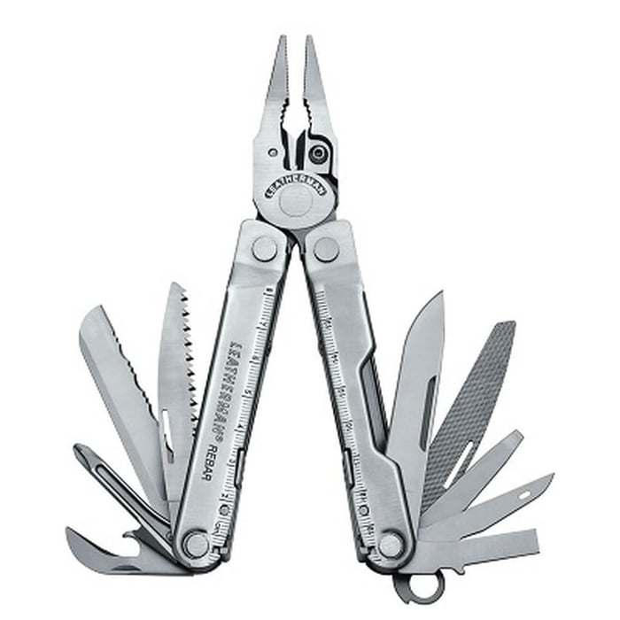 Leatherman Rebar with Leather Sheath