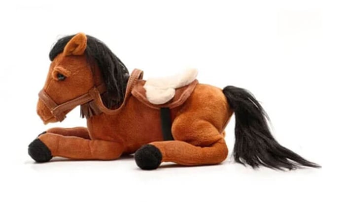 Light-Horse-Plushie-Left