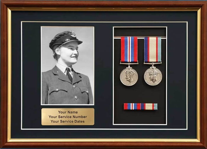 Medal-Frames---WAAF---Sqaure