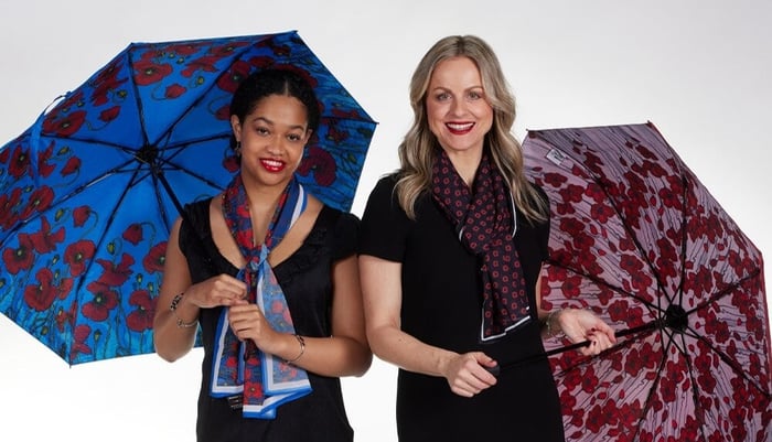 Poppy Mpressions Umbrellas