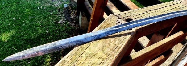 Sword as found