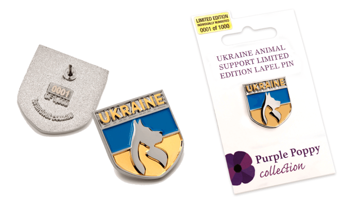 Ukraine-Animal-Support-Limited-Edition-Pins