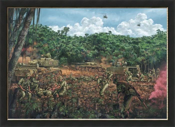 Vietnam War Combined Contact Arms