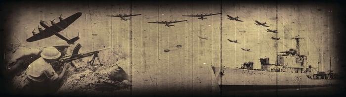 WWII Bar Runner BG 1