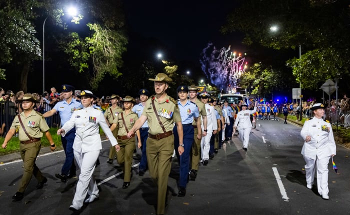 Support The Defence Contingent In This Year's Mardi Gras