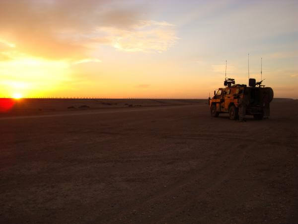 THE SUN SETS OVER IRAQ