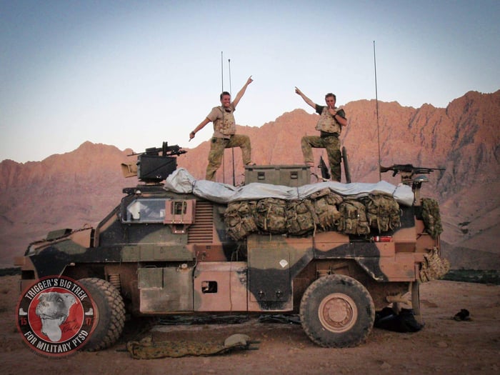 VETERAN WALKS ACROSS AUSTRALIA