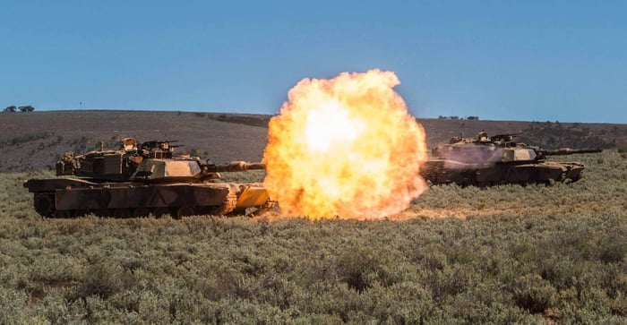 1st Armoured Regiment on Predator's Gallop.