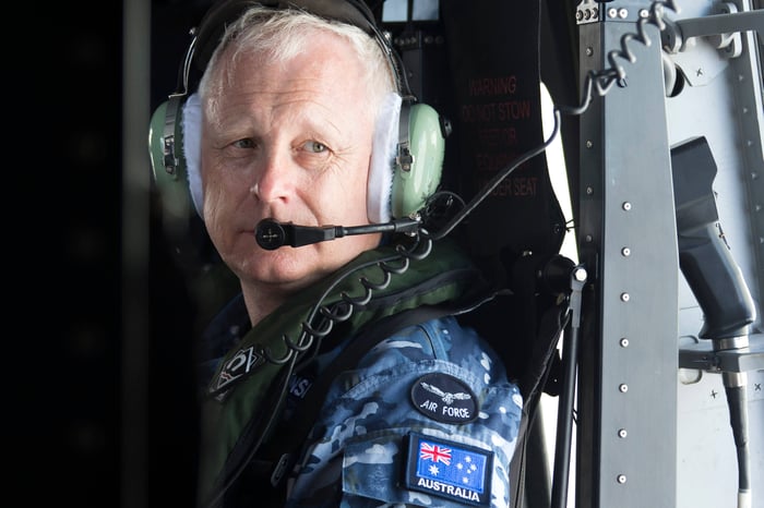 Big Chief Visits Troops in Fiji