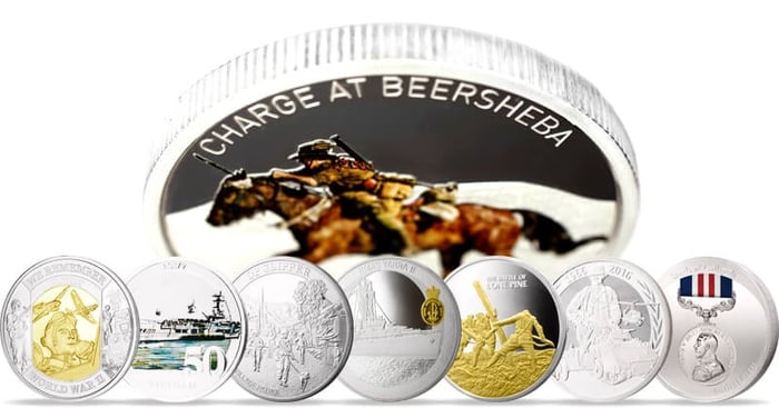 A MILESTONE FOR AUSTRALIAN MEDALLION CREATOR