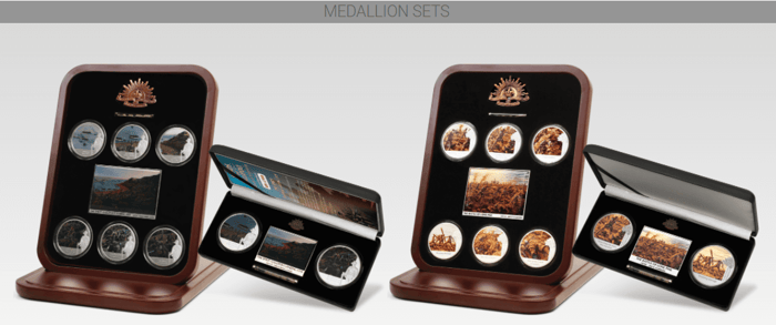 medallion sets screenshot
