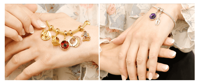 Remember Charms & Bracelets from Military Shop, Australia