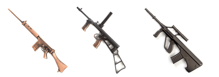 Miniature Rifles from Military Shop, Australia