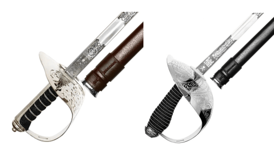King's Cipher Swords