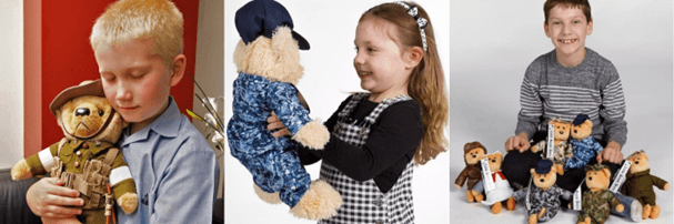 A child holding a stuffed animal  Description automatically generated