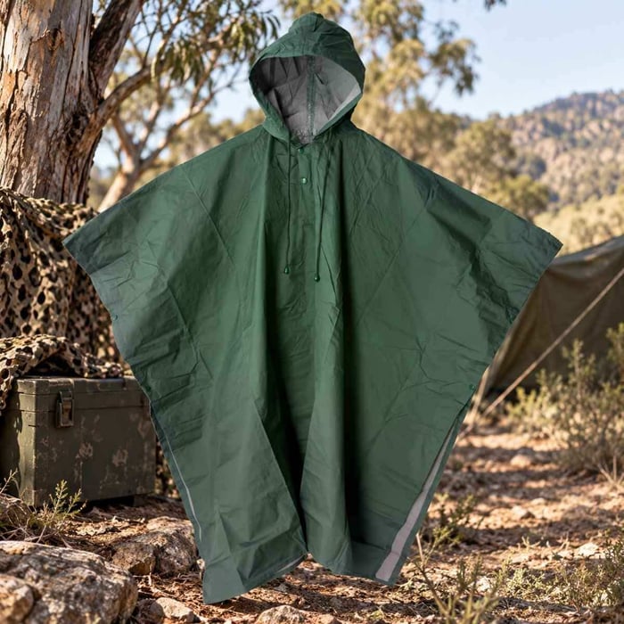 TAS Ponchos-Polyester-Green