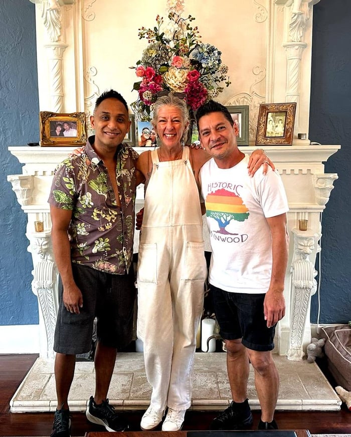 Jayson, Heather and Reymond at The Kenwood Gables, St. Petersburg