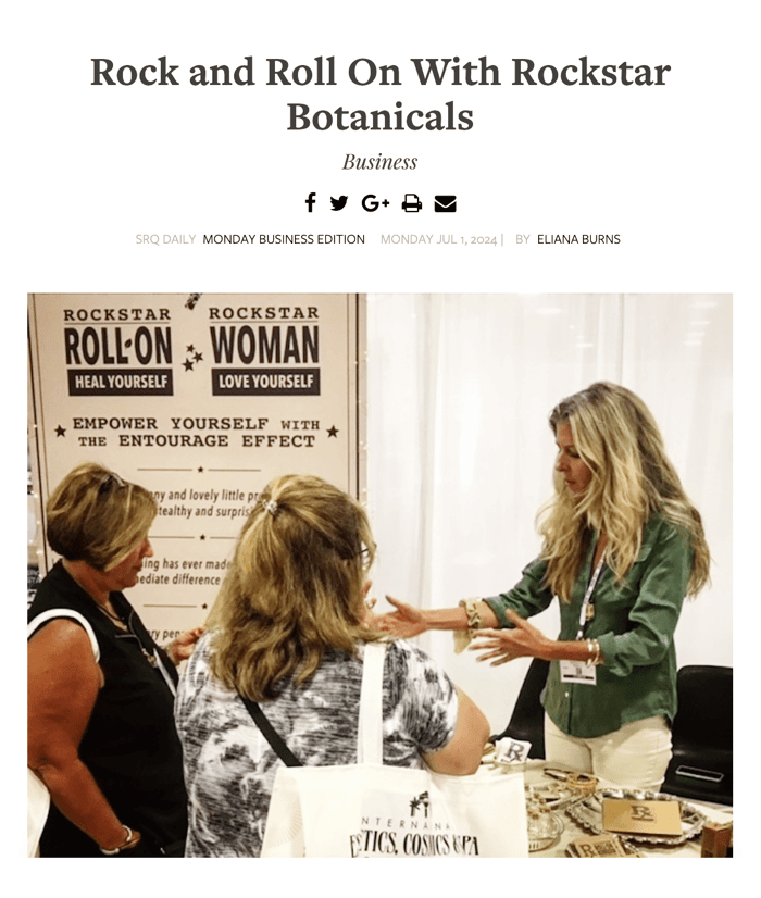 SRQ Media interview with Heather and writeup of Rockstar Blends