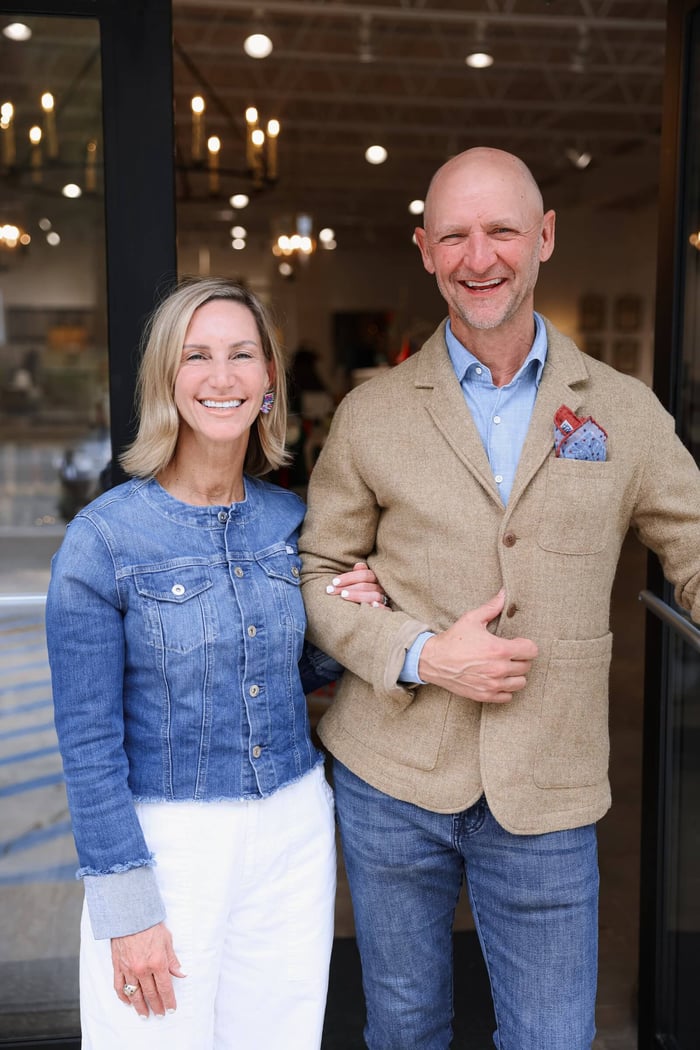 Don and Susan Charlet, owners of The Corbel, Barlow Fashion, and Deyo Supply Co. in St. Francisville