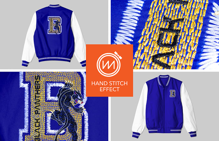 Hand Stitch Effect