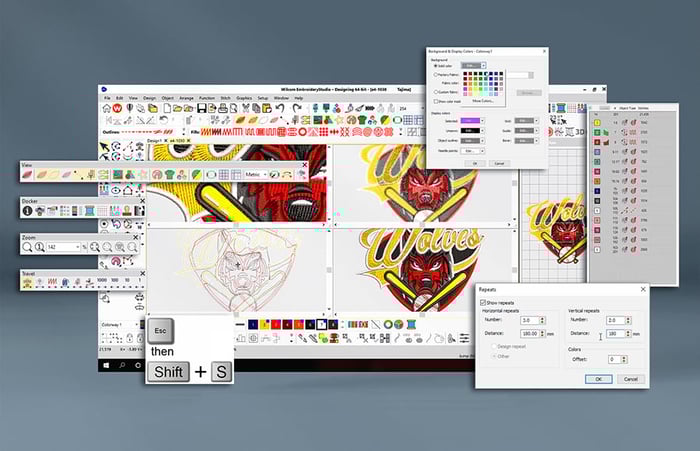 9 Ways to View Designs in EmbroideryStudio