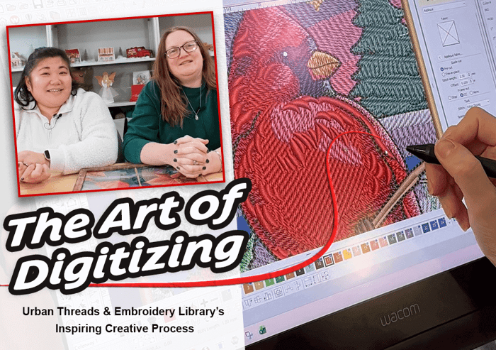 Embroidery Library and Urban Threads: The Art of Digitizing