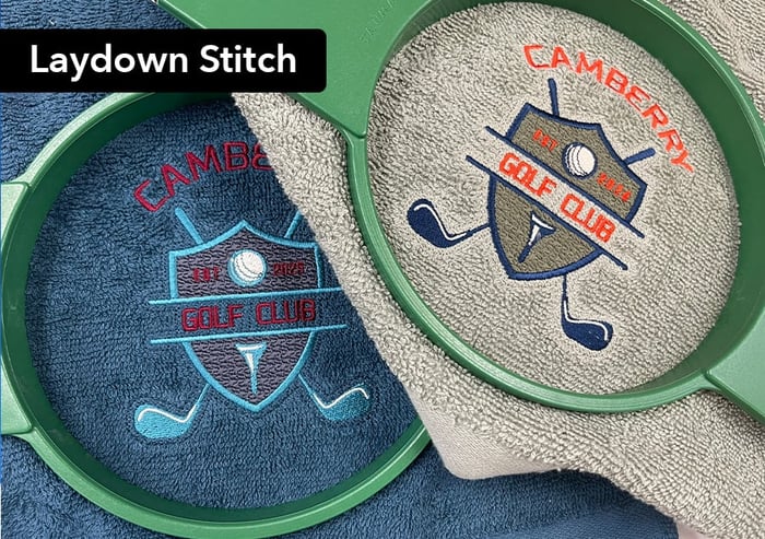 The Laydown Stitch