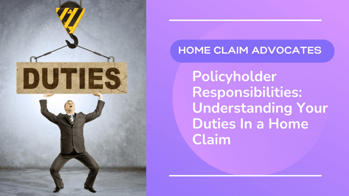 Policyholder Responsibilities: Understanding Your Duties