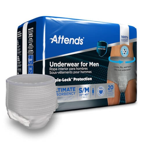 Attends Discreet Men's Underwear