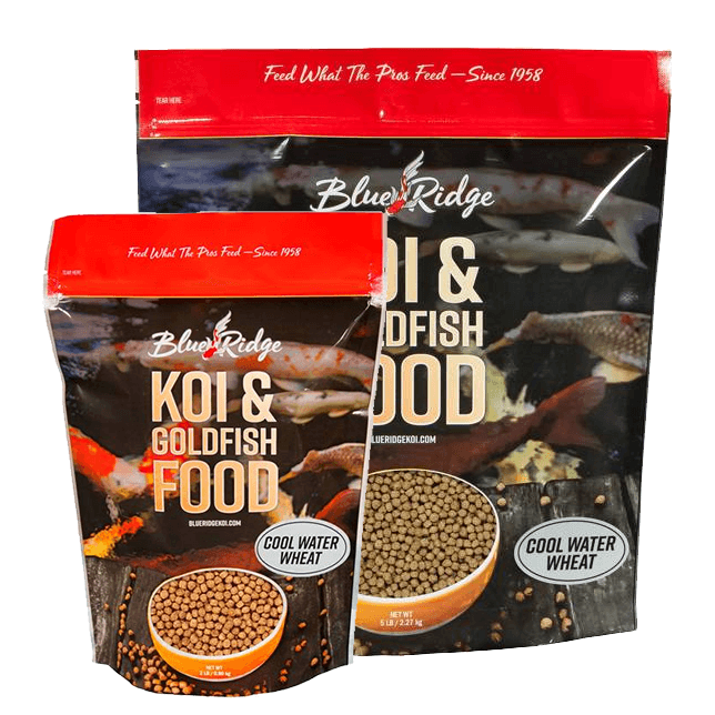 Blue Ridge wheat germ fish food