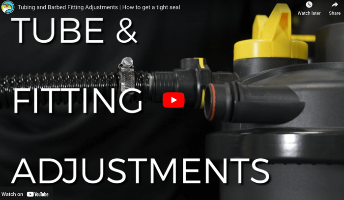 How To: Tube and Barb Fitting Adjustments - Getting a Tight Seal
