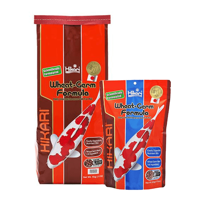 Hikari wheat germ fish food