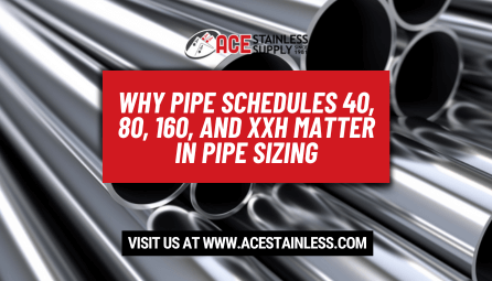 Why Pipe Schedules 40, 80, 160, and XXH Matter in Pipe Sizing