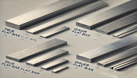 True Flat Bar V/s Gauer Flat Bar
