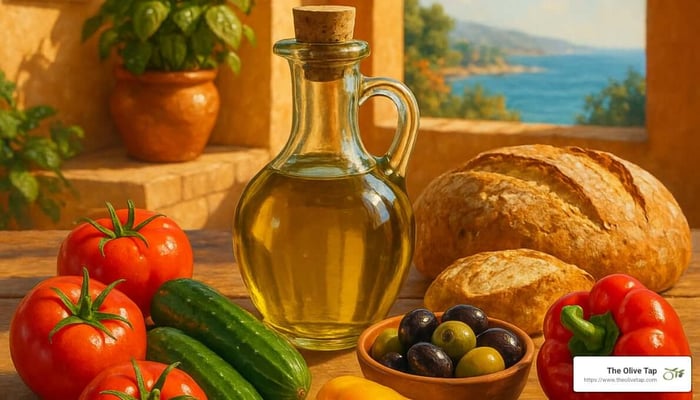 Mediterranean cooking with olive oil - Mediterranean cooking with olive oil