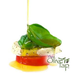 Mario's Caprese Salad with White Balsamic Vinegar