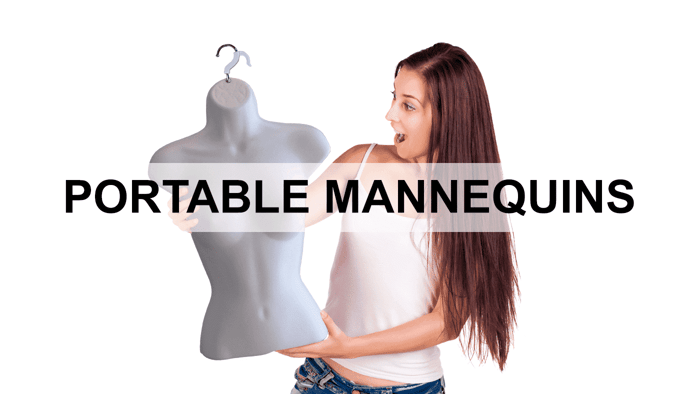 How to Maximize Limited Retail Space with Portable Mannequins