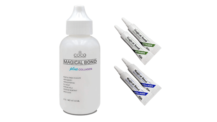 Medical-Grade Adhesive for hair